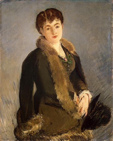 Edouard Manet Isabelle Lemonnier le Chapeau a la Main